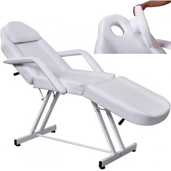Beauty Salon Portable Adjustable Facial Massage Bed